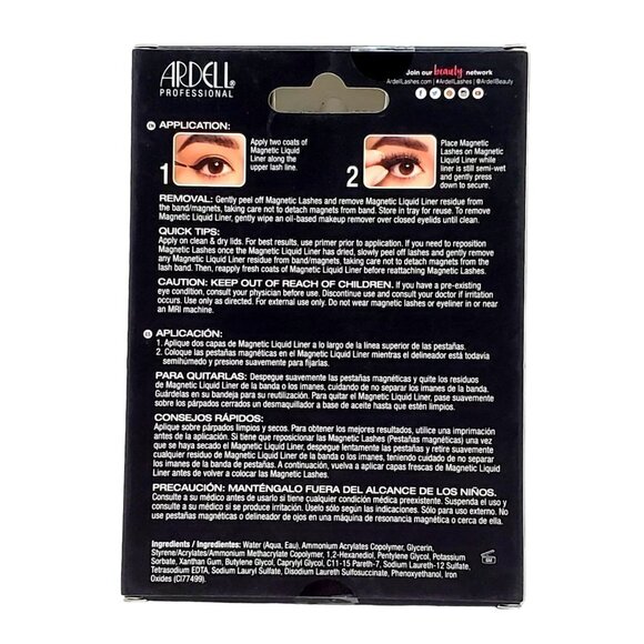Ardell Magnetic Liner & Lash Magnetic Lashes Demi Wispies (for Eyelashes) - Picture 2 of 4
